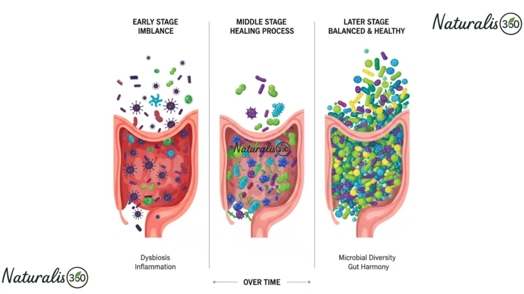 restoring gut health naturally through daily habits and microbiome balance