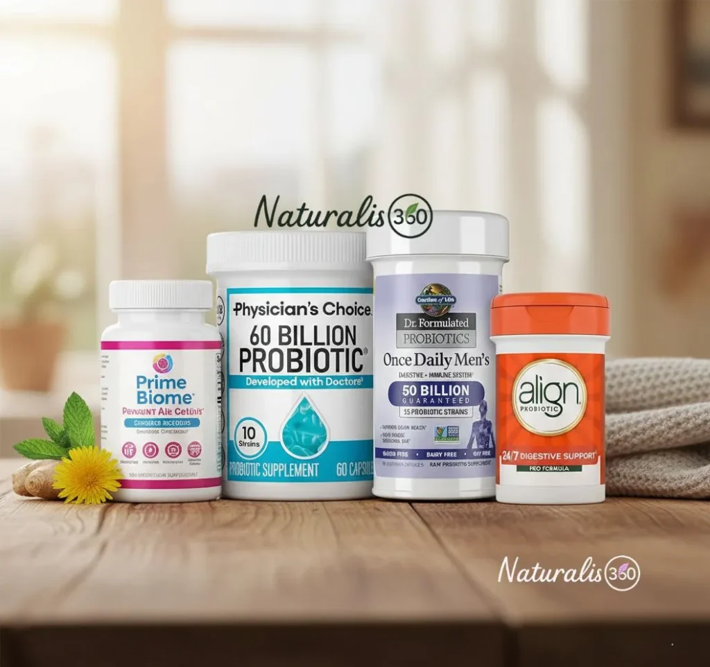 best probiotics supplements showing quality and capsule design